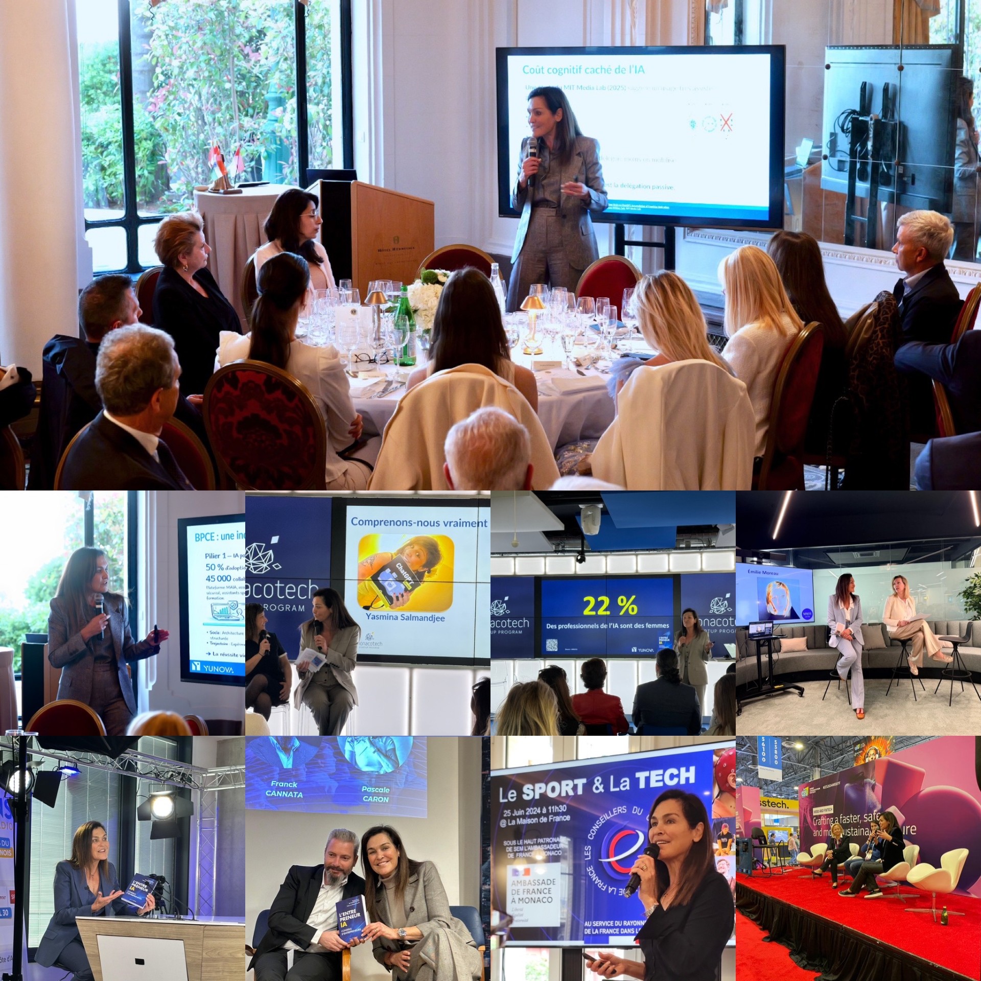 Conférences et rencontres du EntrepreneurIA Research Center